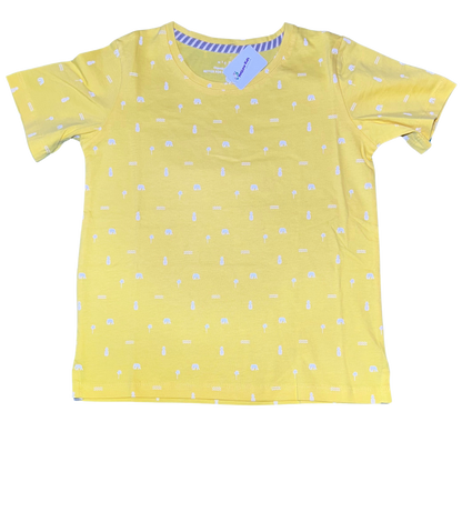 Sunny Safari Tee | Playful Elephant Print