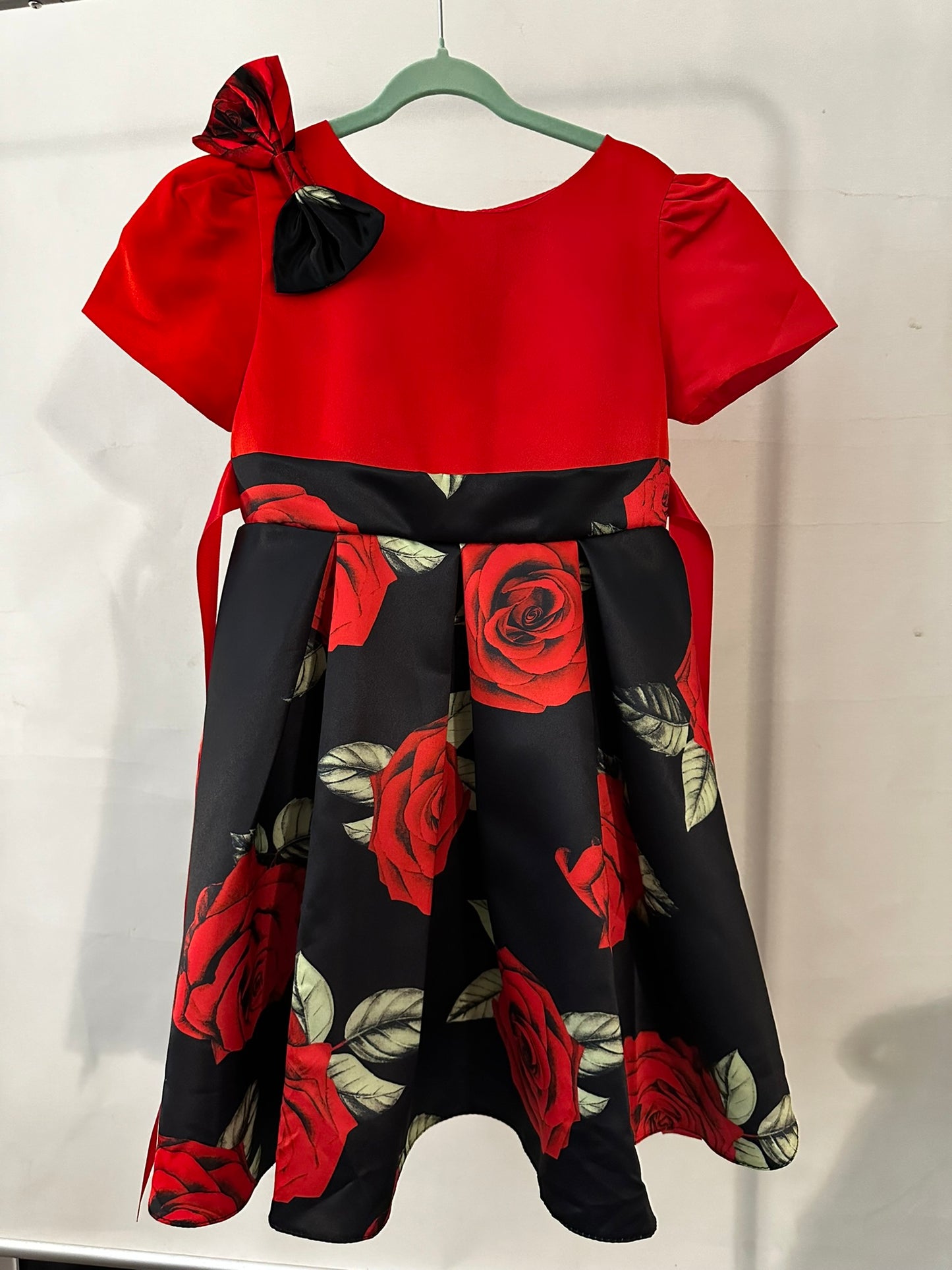 Red Rose Gala Party Dress