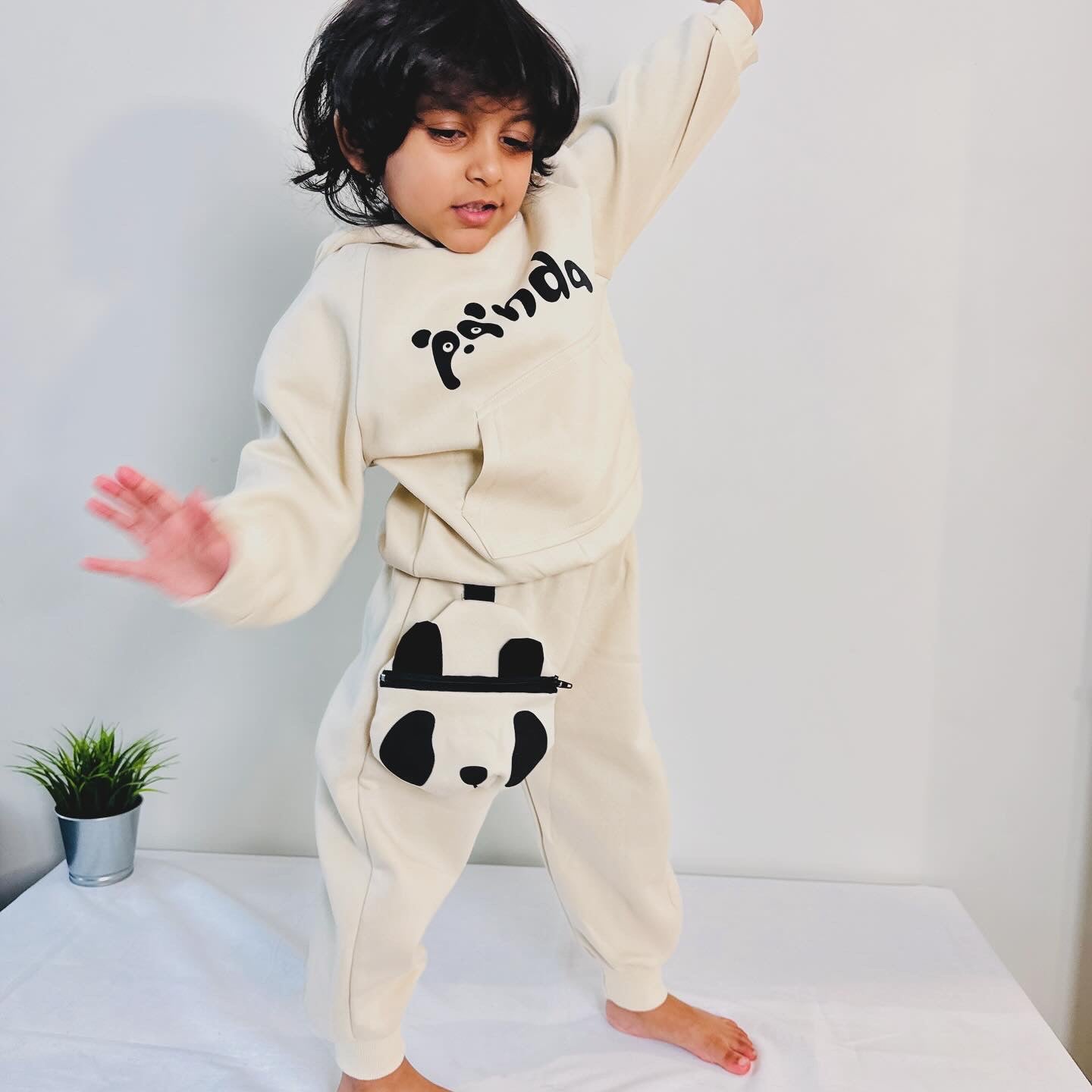 2 Piece Panda Playtime Sweatshirt Set